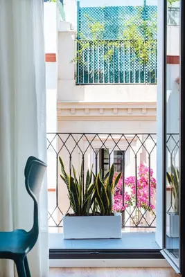 Un balcón o terraza de Alameda 1851 - Terrace and jacuzzi