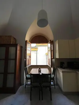 Una cocina o zona de cocina en Calle de la Convalecencia
