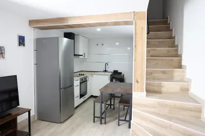 Una cocina o zona de cocina en EL MIRADOR DE LA TORRE