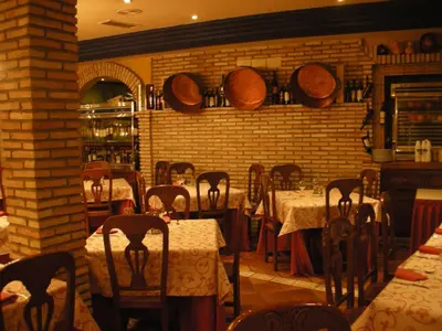 Un restaurante o sitio para comer en Pensión Ana Pilar