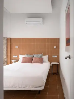 Cama o camas de una habitación en Don Fadrique Apartments by Olala Homes
