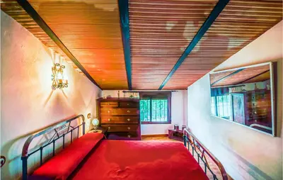 Cama o camas de una habitación en 3 Bedroom Amazing Home In Rute