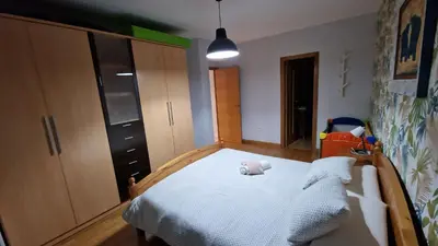 Cama o camas de una habitación en Paseo de la Ribera. Córdoba.