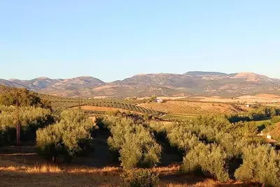 Paisaje cerca de esta villa