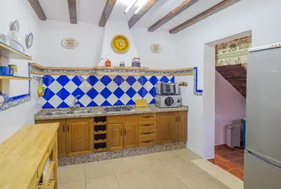 Una cocina o zona de cocina en Cubo's Villa Torres Ardales
