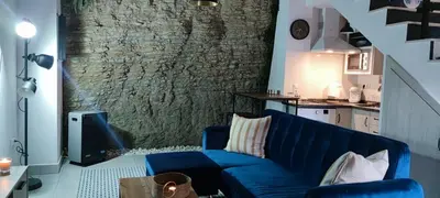 Zona de estar de El nido de la Jabonería