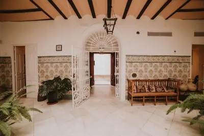 Zona de estar de Posada La Casa Del Pintor