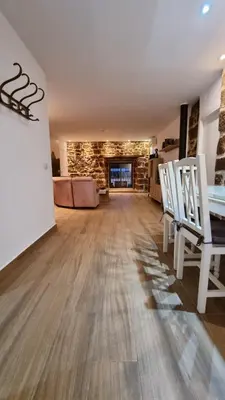 Una cocina o zona de cocina en La casa del castillo