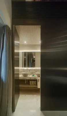 Un baño de Apartamentos Los Patios del Pañuelo