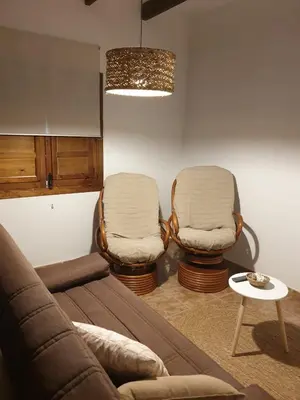 Zona de estar de Apartamentos Vilo, Axarquía Rural