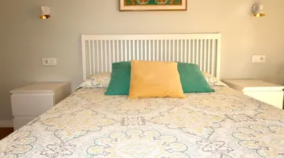 Cama o camas de una habitación en Sevilla Alameda PG Apartamentos