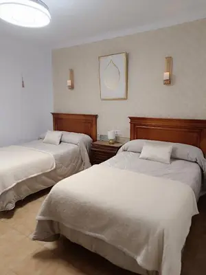 Cama o camas de una habitación en Calymar