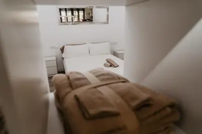 Cama o camas de una habitación en Nuevo y cómodo loft junto a la Mezquita