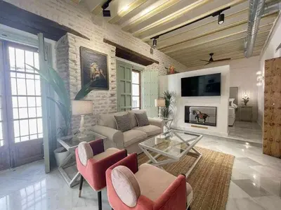 Una televisión o centro de entretenimiento en Judería de Sevilla III - Luxury Apartments