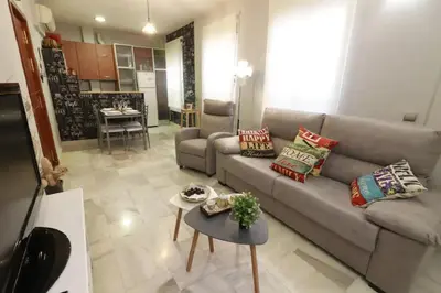 Zona de estar de Apartamento Cristo de Burgos - Kainga Homes