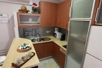 Una cocina o zona de cocina en Apartamento Cristo de Burgos - Kainga Homes