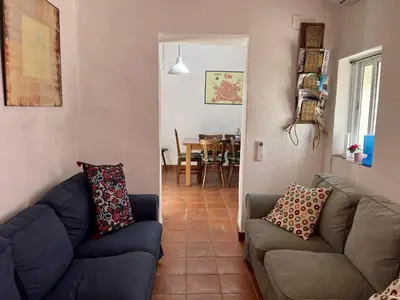 Zona de estar de Casa rural La Rosa de Llerena