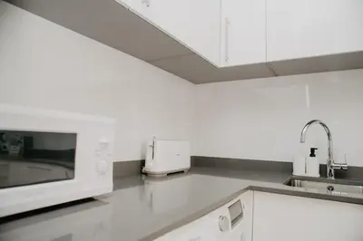 Una cocina o zona de cocina en Charming loft next to wonders of Cordoba