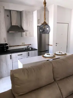 Una cocina o zona de cocina en Central Historic Penthouse