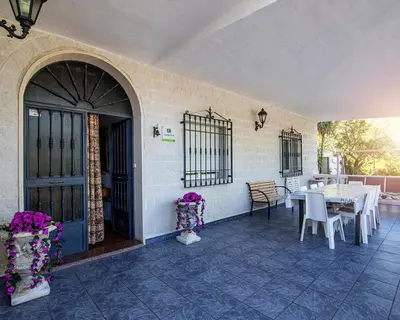 Un balcón o terraza de Villa Fuji Sierra de la Pandera Jaén