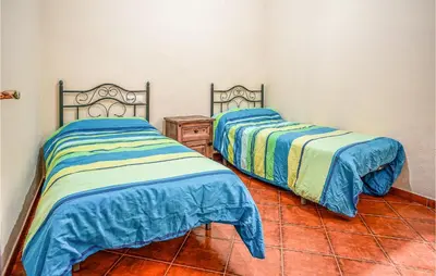 Cama o camas de una habitación en Gorgeous Home In Algamitas With Wifi