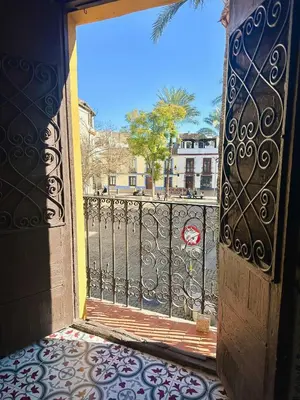 Un balcón o terraza de Apartamento tradición de la Corredera