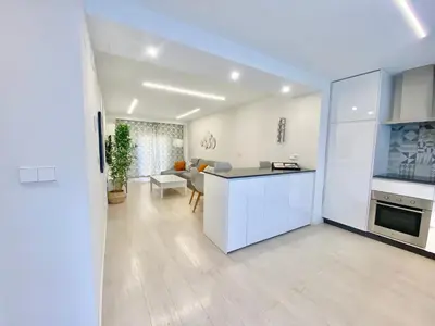 Una cocina o zona de cocina en Apartamento Andalucía Centro