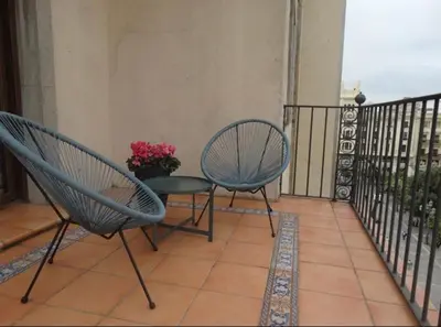 Un balcón o terraza de Ático dos dormitorios en el centro de Córdoba
