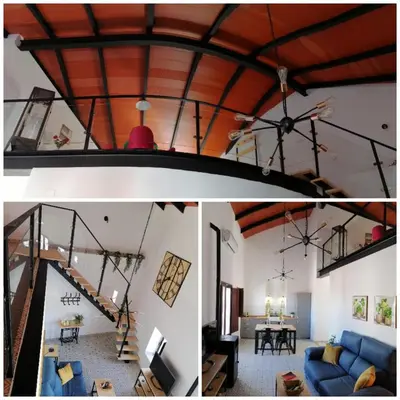 Zona de estar de La casita de Fuente Obejuna