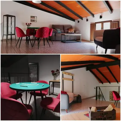 Zona de estar de La casita de Fuente Obejuna