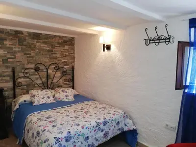 Cama o camas de una habitación en La casa de Tento