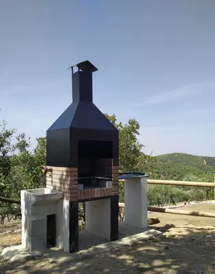 Paisaje cerca of this country house