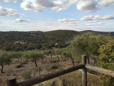 Paisaje cerca of this country house
