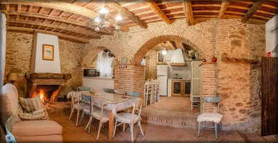 Zona de estar de Casa Rural La CasAna