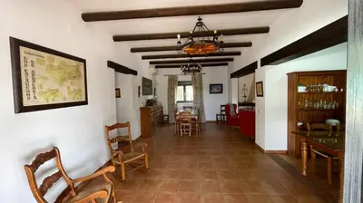 Zona de estar de Casa Manolín