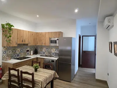 Una cocina o zona de cocina en Nalkia
