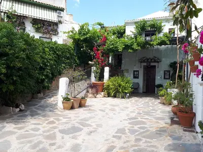 Jardín al aire libre en La Posada Amena