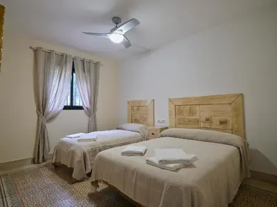 Cama o camas de una habitación en VILLA BASILIO