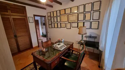 Zona de estar de Aljubea, tu casa rural en Cordoba
