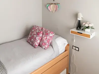 Cama o camas de una habitación en La Casa de Estrella