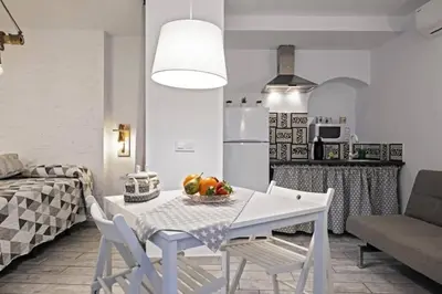 Una cocina o zona de cocina en Vivienda con fines turísticos Lagarto de Jaen B