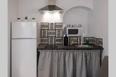 Una cocina o zona de cocina en Vivienda con fines turísticos Lagarto de Jaen B