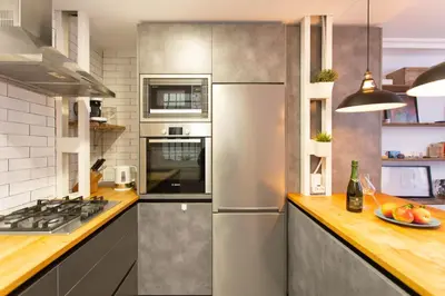 Una cocina o zona de cocina en Duplex Penthouse with Terrace by TheGoodTourist