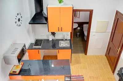 Una cocina o zona de cocina en Estudio Plaza de la Encarnacion