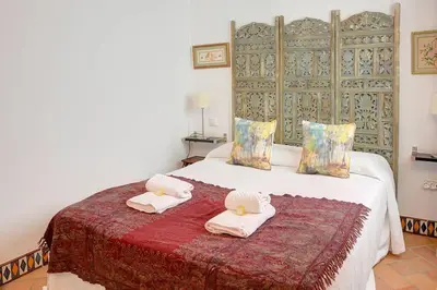 Cama o camas de una habitación en Apartamento Santa Cruz