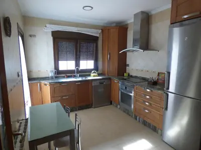 Una cocina o zona de cocina en Le new village