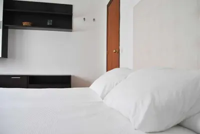 Cama o camas de una habitación en Apartment Wall Center - Aloha Sevilla