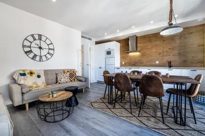 Zona de estar de Costasol33 Aptos 1 y 2