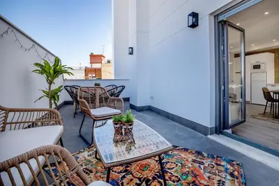 Zona de estar de Costasol33 Aptos 1 y 2