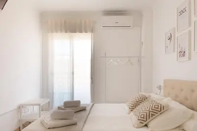 Cama o camas de una habitación en Balcon de Miraflores